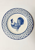 Blue Rooster Plate
