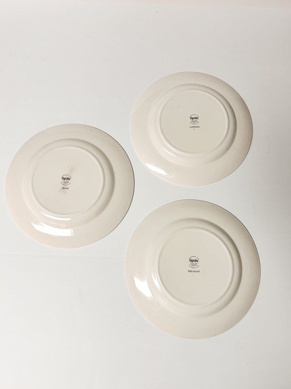 Spode Woodland Plate Set