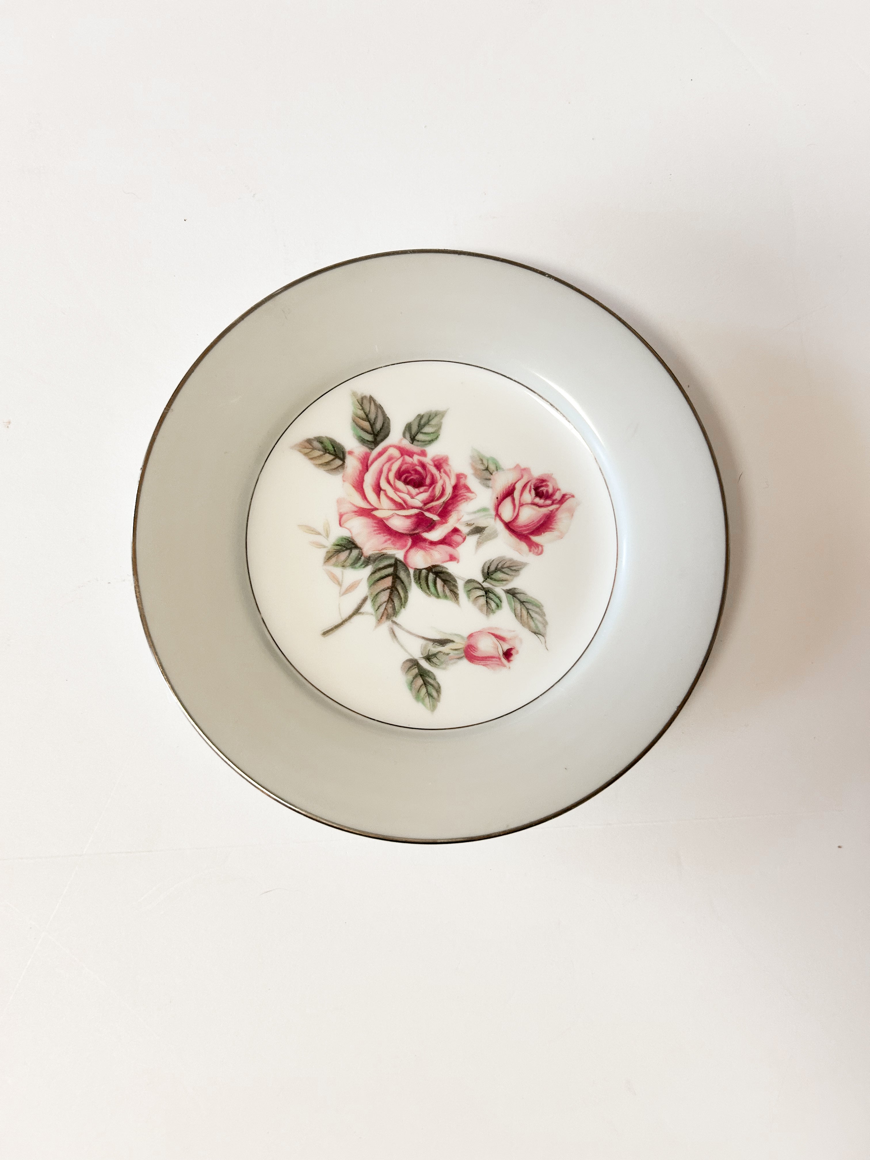 Rose Noritake Plate Saucer