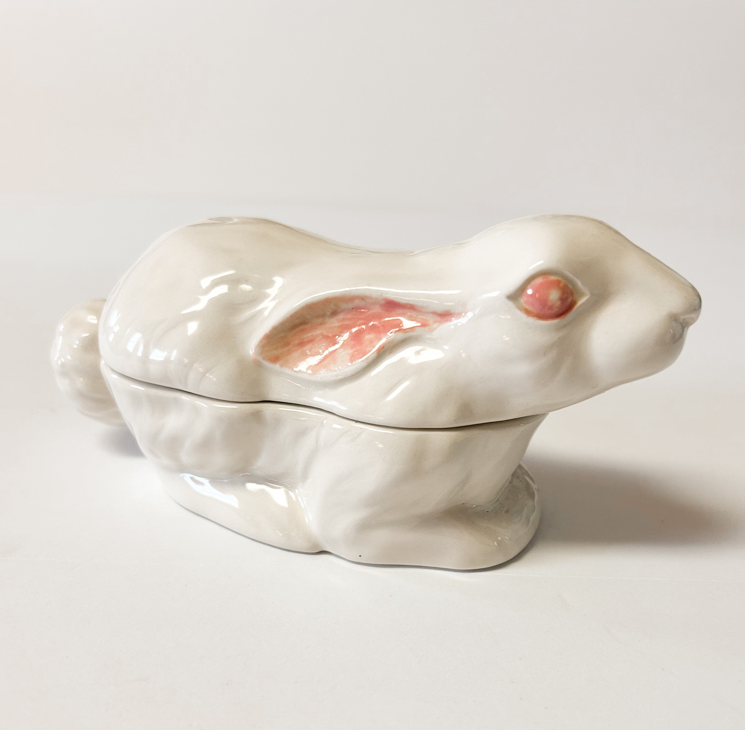 White Rabbit Trinket Box/Candy Dish