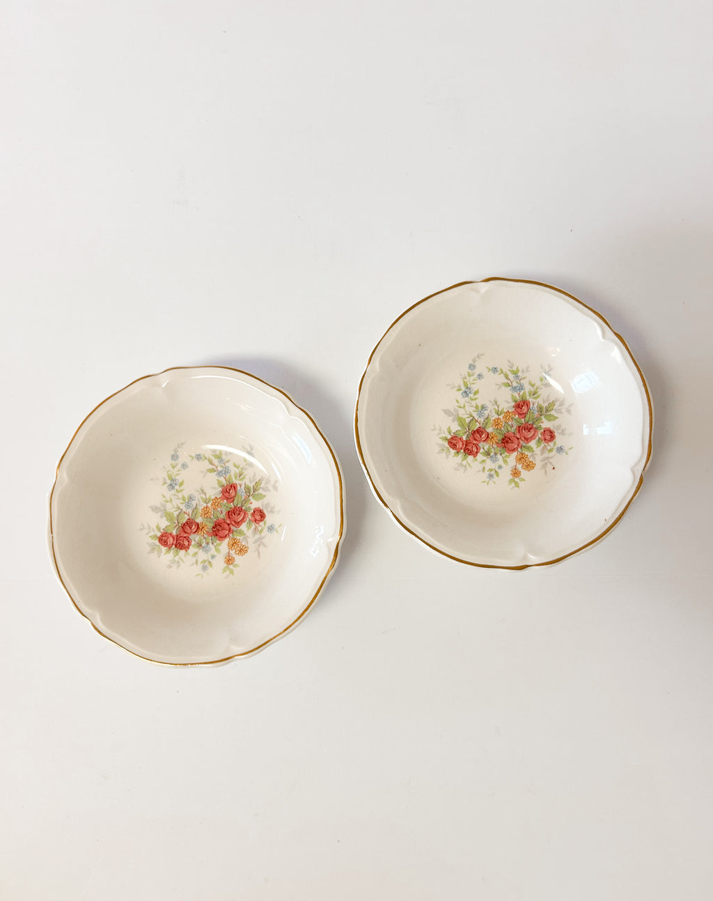 Floral Bowls by Edwin M. Knowles