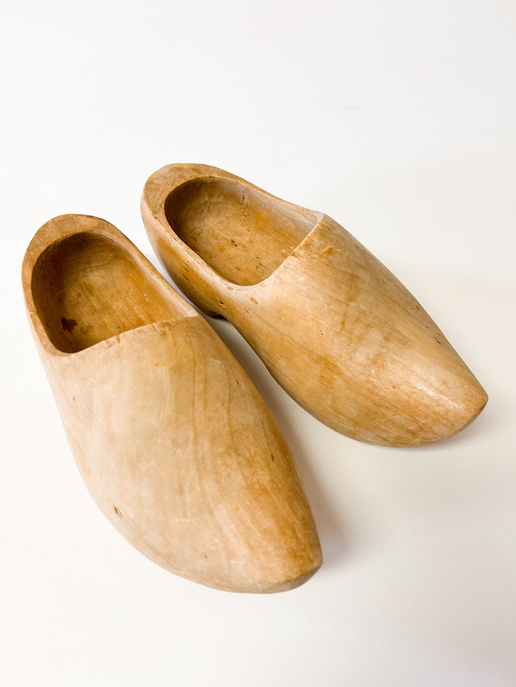 Vintage wooden clogs