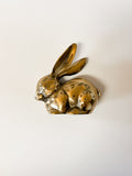 Small Brass Bunny