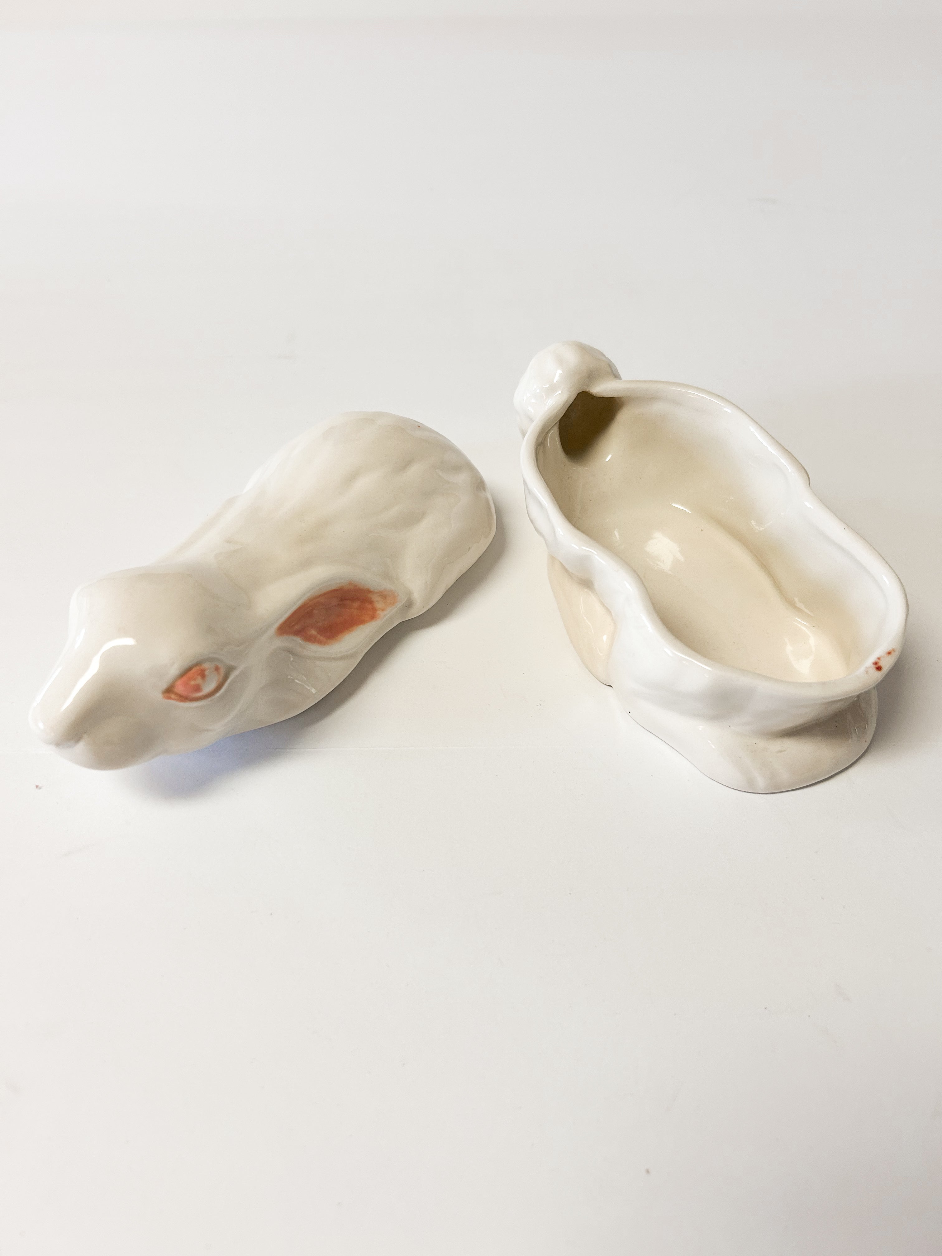 White Rabbit Trinket Box/Candy Dish