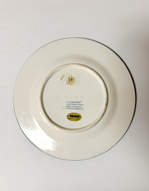 Blue Rooster Plate