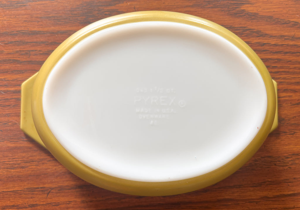 Green Pyrex 1 1/2