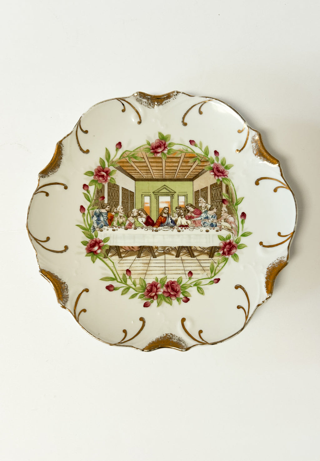 Leonardo da Vinci's "The Last Supper” Plate