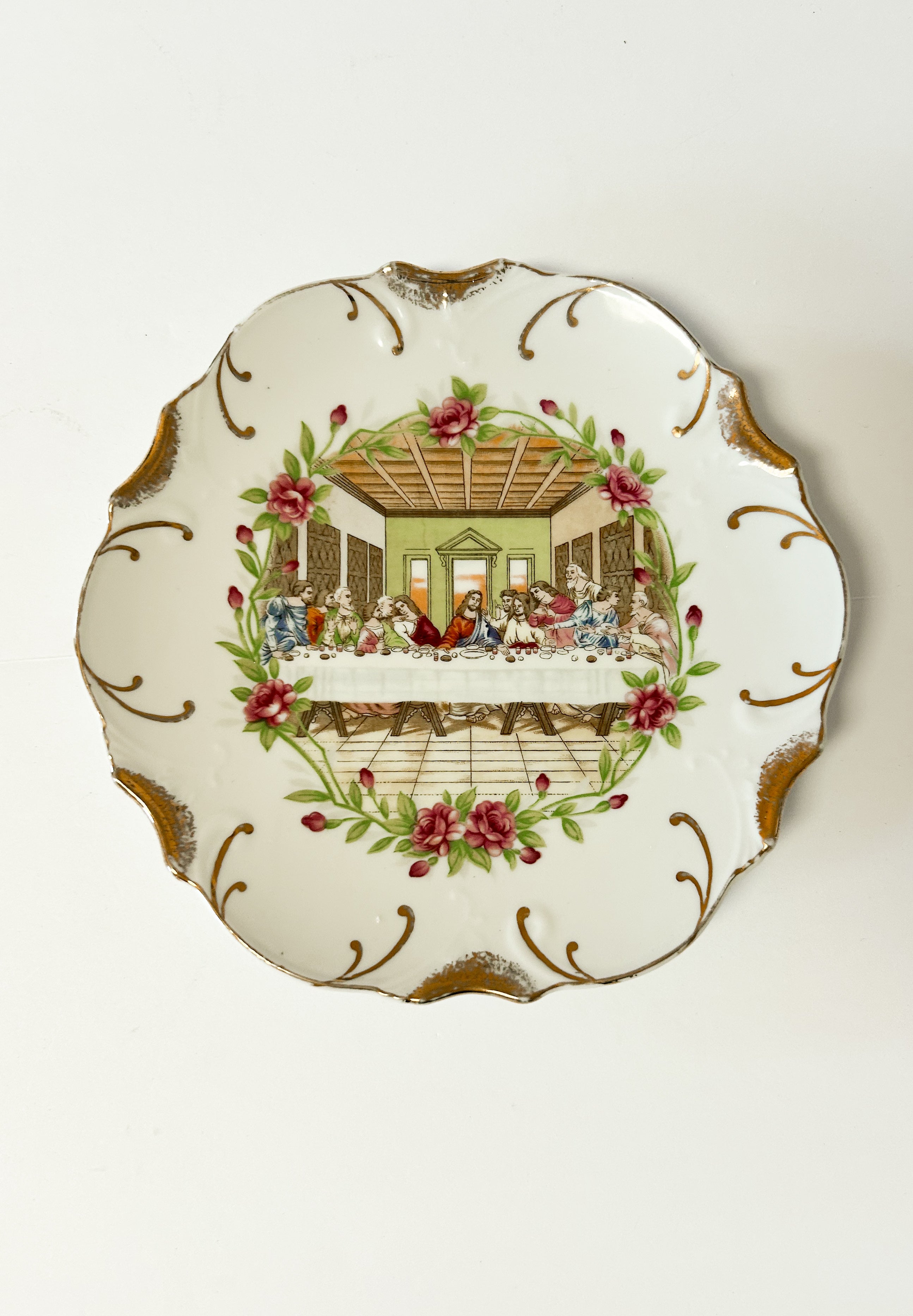 Leonardo da Vinci's "The Last Supper” Plate