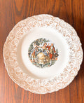 Vintage Chantilly Dinner Plate by Sebring Pottery 10"