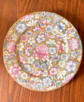 Hand Painted Floral Plate
