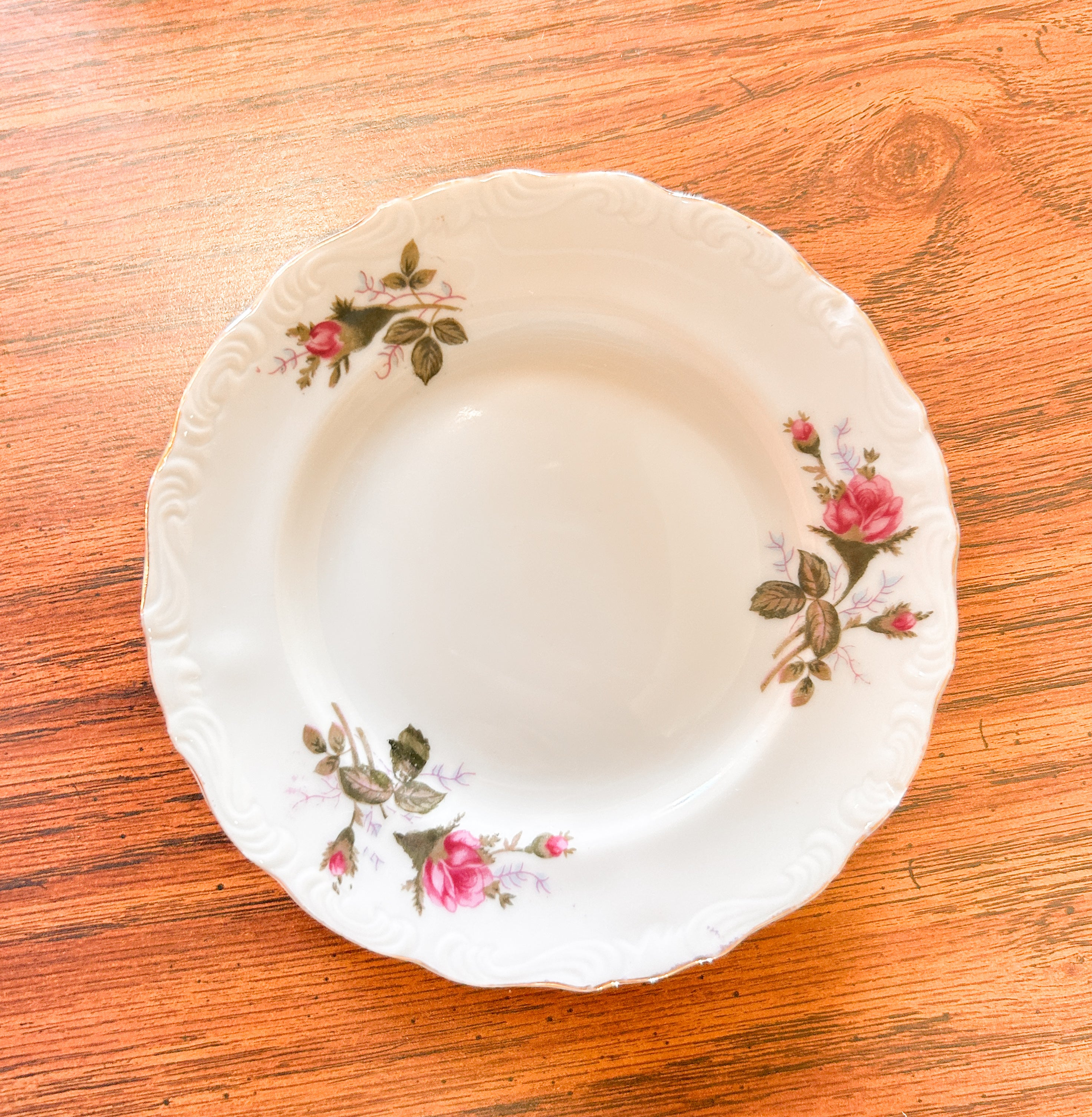 Rose Tea Plate