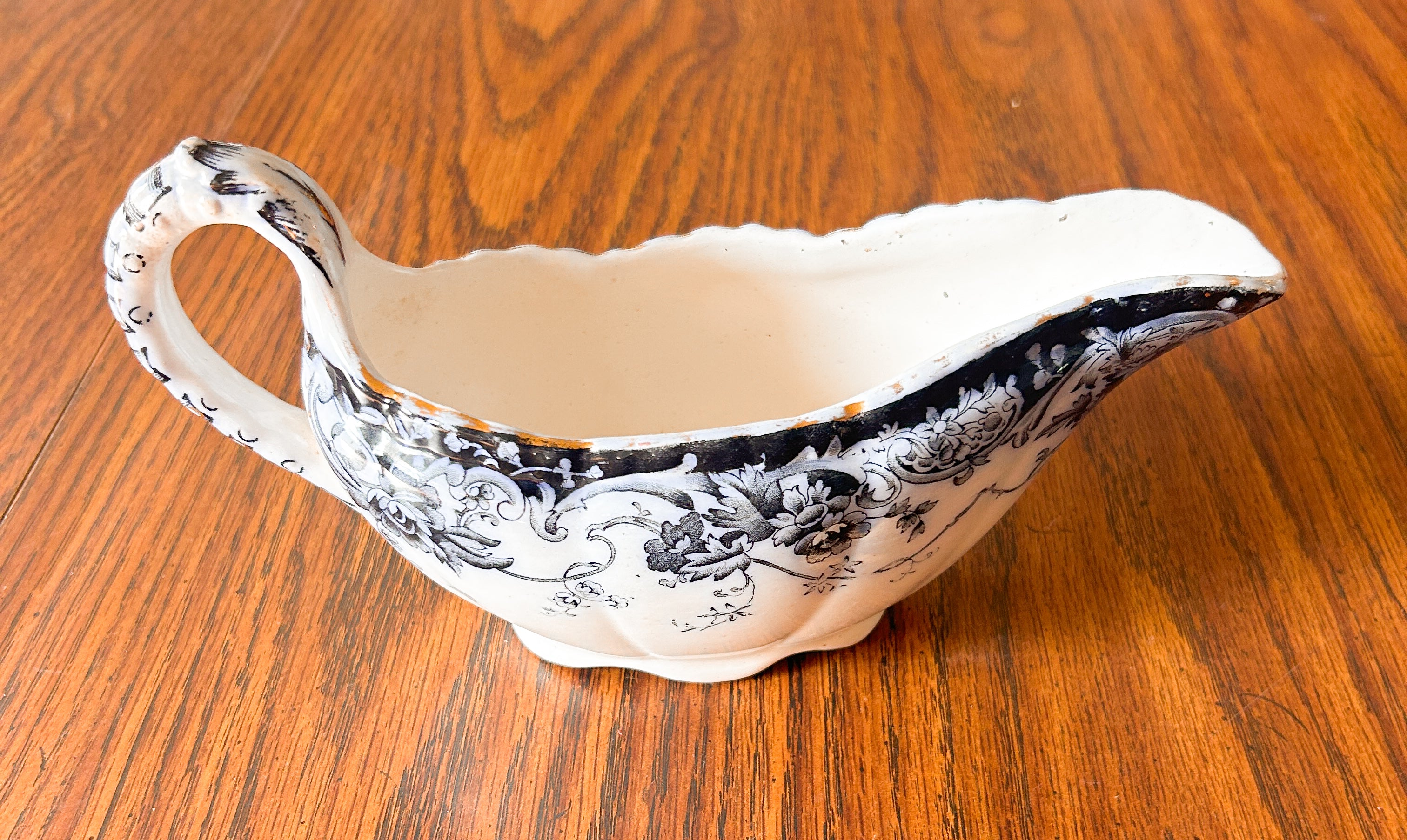 Stanley Pottery Gravy Boat
